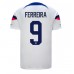 Maillot de foot États-Unis Jesus Ferreira #9 Domicile vêtements Monde 2022 Manches Courtes